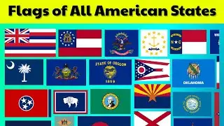 Flags of All American States | 50 US States