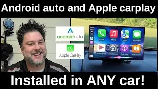 JATAZA WIRELESS Android auto Apple car play, with reverse camera