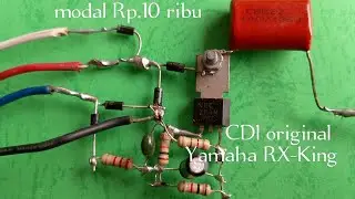 membuat CDI original Yamaha RX-King