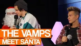 The Vamps meet Santa & get a massage | Christmas Live