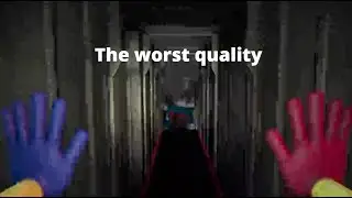 Playing with the worst quality in Poppy Playtime [HUGGY WUGGY]