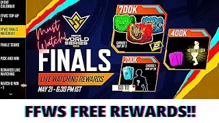 FFWS FREE EMOTE + FREE GLOOWALL ❤️