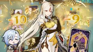 Ningguang ft. Emblem is terrifying (so is DPS Yaoyao) | Genshin Impact TCG