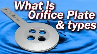 What is orifice plate & its types | Instrumentation Technician