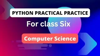 Python program for practical exam - Class 6 Computer Science
