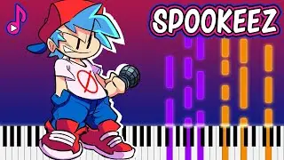 Spookeez — Friday Night Funkin' (FNF Piano Tutorial)
