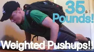 100 Weighted PUSHUPS Challenge!