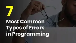 Most common type of errors in programming