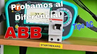 Probando al Diferencial ABB Usó Doméstico 