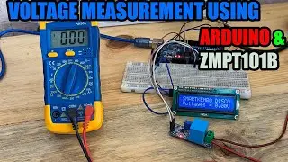how to measure Ac voltage using voltage sensor and arduino