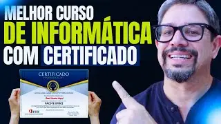 ⚠️ Curso de Informática com Certificado Reconhecido. (recomendado)