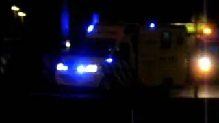 A1 17-177 en de 17-117 vanaf hongerlandsedijk spijkenisse naar EMCR van een onwel