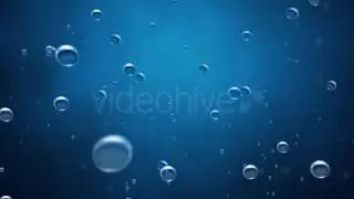 Bubbles Rising Underwater