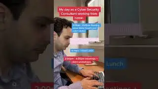 Day in life of Cyber Security Consultant - Working from home