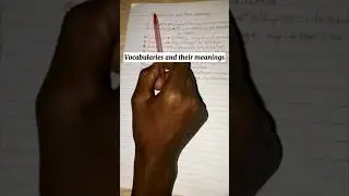 Vocabularies and their meanings in english #shortsvideo#viral