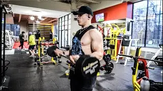 Destroying A Shoulders And Biceps Workout!!!
