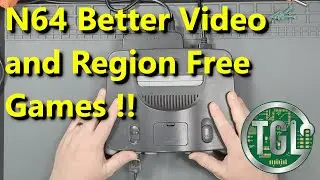 Better video quality from an N64 and make it Region Free !