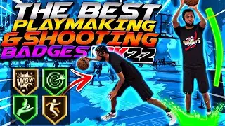 BEST SHOOTING & PLAYMAKING BADGES ON NBA 2K22 CURRENT GEN! RANKING EACH BADGE ON NBA 2K22!