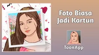 Mambuat Foto Jadi Kartun Pakai Aplikasi ToonApp #shorts