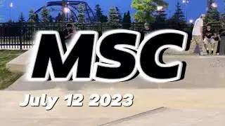 🛹 Most Marvelous MSC... (Milton Sports Center) Skateboard / Scooter Park Night Sessions July 12 2023