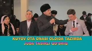DILMUROD ABDULLAYEV TO'YDA JONLI IJRO