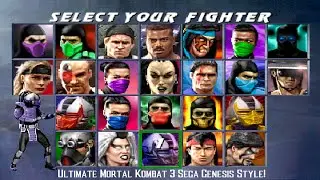 Ultimate Mortal Kombat 3 /Sega Genesis Audio Mugen