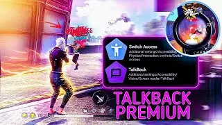 TALKBACK SETTINGS⚡ iPHONE XR📲 SETTINGS ⚙️ HUD + SENSI + DPI [FREE FIRE HIGHLIGHTS] 😍