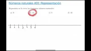 Números naturales #3: Representación