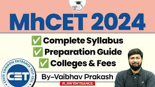 All About Mh CET Law 2024: MhCET 5 Year LLB | Mh CET 2024 | StudyIQ Law Entrance