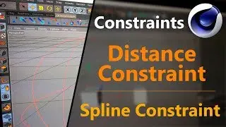 C4D Constraints Series - Part 6 - Distance and Spline constraints