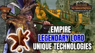 EMPIRE Research Tree Updates & UNIQUE LORD TECHS | Thrones of Decay | Total War Warhammer 3
