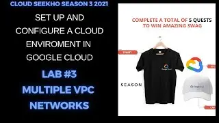 Lab #3 Multiple VPC Networks Lab Solution| Set Up and Configure Cloud Environment in Google Cloud