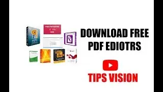 PDF EDITORS DOWNLOAD FREE