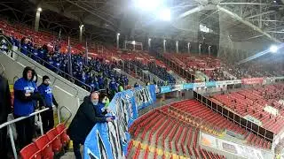 спартак - Динамо (Обзор трибуны)