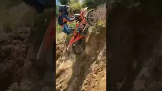 2-Stroke FULL SEND Hillclimb 😎🚀 Enduro Hillclimbing 🔥 #enduro #2stroke #fullgas #hillclimb #ktm