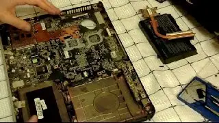 Acer Aspire 5100 Disassembly video, upgrade RAM & SSD, take apart, how to open