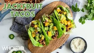 No Hassle Plant-Based Jackfruit and Black Bean Tacos