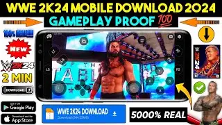 WWE 2K24 DOWNLOAD FOR ANDROID | HOW TO DOWNLOAD WWE 2K24 MOBILE ON ANDROID | WWE 2K24
