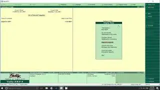 Purchase Entry Import of Goods under GST in Tally ERP 6 0 3