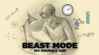 How to STUDY effectively for COMPETITIVE exams (10+ Hours a Day)