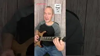Haunting guitar chords lesson [easy shapes, dark mood!] #shorts