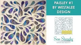 How to Quilt with Paisley Templates by Westalee Design
