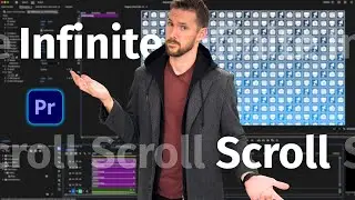 How to Create the Infinite Scroll Effect in Premiere Pro 2025