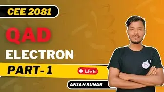 Electron QAD 1 I CEE / IOE I Entrance Nepal
