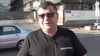 Zbigniew Stonoga wciąga powietrze przez minutę opowiadając o Polsce
