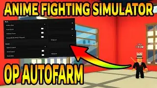 Anime Fighting Simulator! (2021) - OP AUTOFARM! - TELEPORTS - STATS - MORE!
