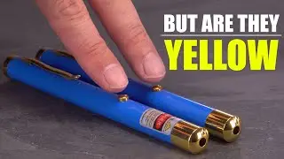 YELLOW LASERS?!? Finally - after 25+ years of collecting!