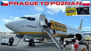 PRAGUE 🇨🇿 to POZNAN 🇵🇱 by RYANAIR