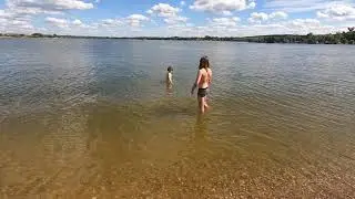 Павленское озеро, Серпухов, отдых, купания и рыбалка в Подмосковье.