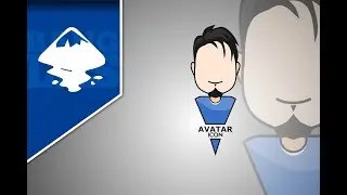 Inkscape Tutorials : How To make Simple Avatar Icon Design Using Inkscape